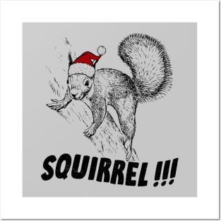 Squirrelllll!!! Posters and Art